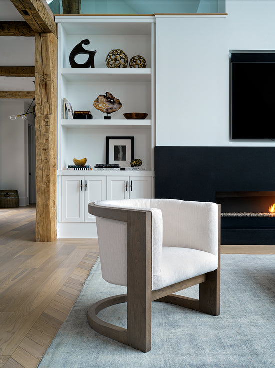 Chair in a living room