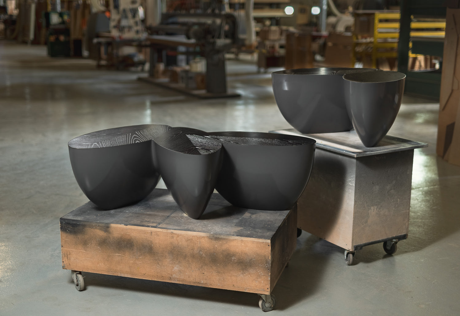 Sizzle 3 pod in production warehouse