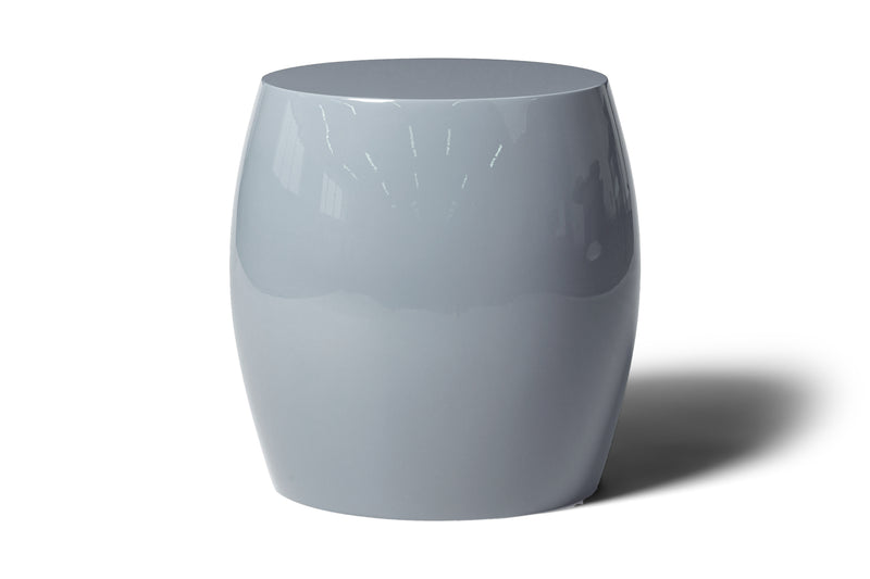 Modern Cloud Cover High Gloss Lacquer Finish Morocco Side Table